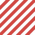 Pattern white and red slanting strips