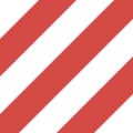 Pattern white and red slanting strips