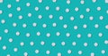 Pattern of white round pills on blue background Royalty Free Stock Photo