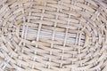 Pattern of wicker basket for background. Royalty Free Stock Photo