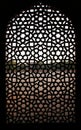 Pattern window at Humayun Tomb, Delhi Royalty Free Stock Photo