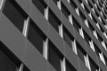 Pattern of windows on a tall building in Manhattan Royalty Free Stock Photo