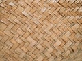 Pattern of woven seagrass basket