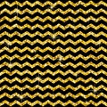 Pattern in zigzag. Classic chevron gold glitter pattern. Golden circles. Abstract geometric texture. Retro Vintage decoration. Des