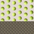 Patterned Background - Tennis Ball