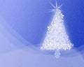 Patterned Christmas background Xmas tree design Royalty Free Stock Photo