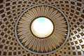 Ceiling inside the Rotunda of Mosta, Malta.