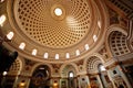 Inside the Rotunda of Mosta, Malta.