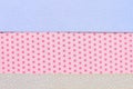 Patterned paper background for handmade craft. Royalty Free Stock Photo