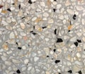 Patterned texture Terrazzo Floor, polished stone pattern background Royalty Free Stock Photo