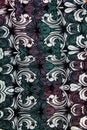 Patterns and colors on the fabric. abstract Royalty Free Stock Photo