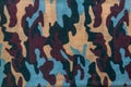 Patterns and colors on the fabric. abstract Royalty Free Stock Photo