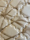 Patterns on a mattress Royalty Free Stock Photo