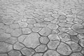 Patterns nature of seamless old gray or black stone path way for background or texture Royalty Free Stock Photo