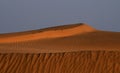 Patterns at Sand Dunes Khuri, Sam, Jaiselmer, India Royalty Free Stock Photo