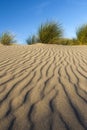 Patterns in sand Royalty Free Stock Photo
