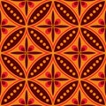patterns seamless batik kawung  9 Royalty Free Stock Photo