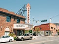 Patterson Theater sign in Highlandtown, Baltimore, Maryland