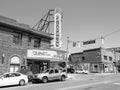 Patterson Theater sign in Highlandtown, Baltimore, Maryland