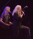 Patti Smith in concert from Lincoln Center in New York Royalty Free Stock Photo