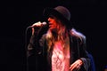 Patti Smith during the concert Royalty Free Stock Photo