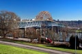 Pattullo Bridge New Westminster Royalty Free Stock Photo