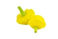 Pattypan squash (Cucurbita pepo var. patisson) Royalty Free Stock Photo