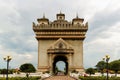 Patuxai Literally Meaning Victory Gate Or Gate Of Triumph, Vientiane, Laos.