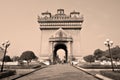 Patuxai literally meaning Victory Gate or Gate of Triumph