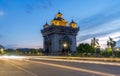 Patuxai Patuxay the most famous landmark in Vientiane