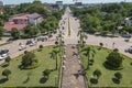 Patuxai Victory Monument in Vientiane, Laos