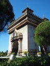 Patuxay Monument, Vientiane, Laos Royalty Free Stock Photo