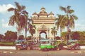 Patuxay Victory Gate Monument in Vientiane, Laos