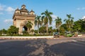 Patuxay Victory Gate Monument in Vientiane, Laos