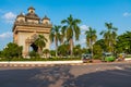 Patuxay Victory Gate Monument in Vientiane, Laos