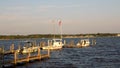Patuxent River in Benedict Maryland Royalty Free Stock Photo