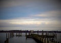 Patuxent River, Benedict Maryland Royalty Free Stock Photo