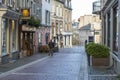 Detail of one of the streets of the historic city of Pau France