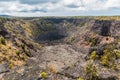 Pauahi Crater on The Chain of Craters Road Royalty Free Stock Photo