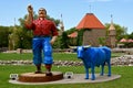 Paul Bunyan and Babe at Storybook Land