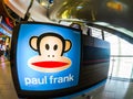 Paul Frank clothing, accessories, and many other products, the image shows Julius the Monkey is best-known characters.