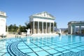 Paul Getty Museum Pool Royalty Free Stock Photo
