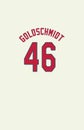 Paul Goldschmidt, St. Louis Cardinals Jersey Back