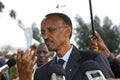 Paul Kagame President of Rwanda Royalty Free Stock Photo