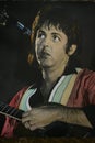 Paul McCartney in melbourne during concert-hand coloured image.JPG