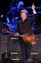 Paul McCartney performs in concert Royalty Free Stock Photo