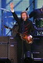 Paul McCartney performs in concert Royalty Free Stock Photo