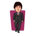 Caricature of Paul McCartney, The Beatles