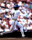 Paul Molitor, Milwaukee Brewers. Royalty Free Stock Photo