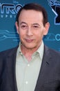 Paul Reubens arrives at the Disney XD's